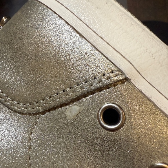 𝅺euc Ash High Tops, Gold Champagne Color, Size 9 - Picture 15 of 15